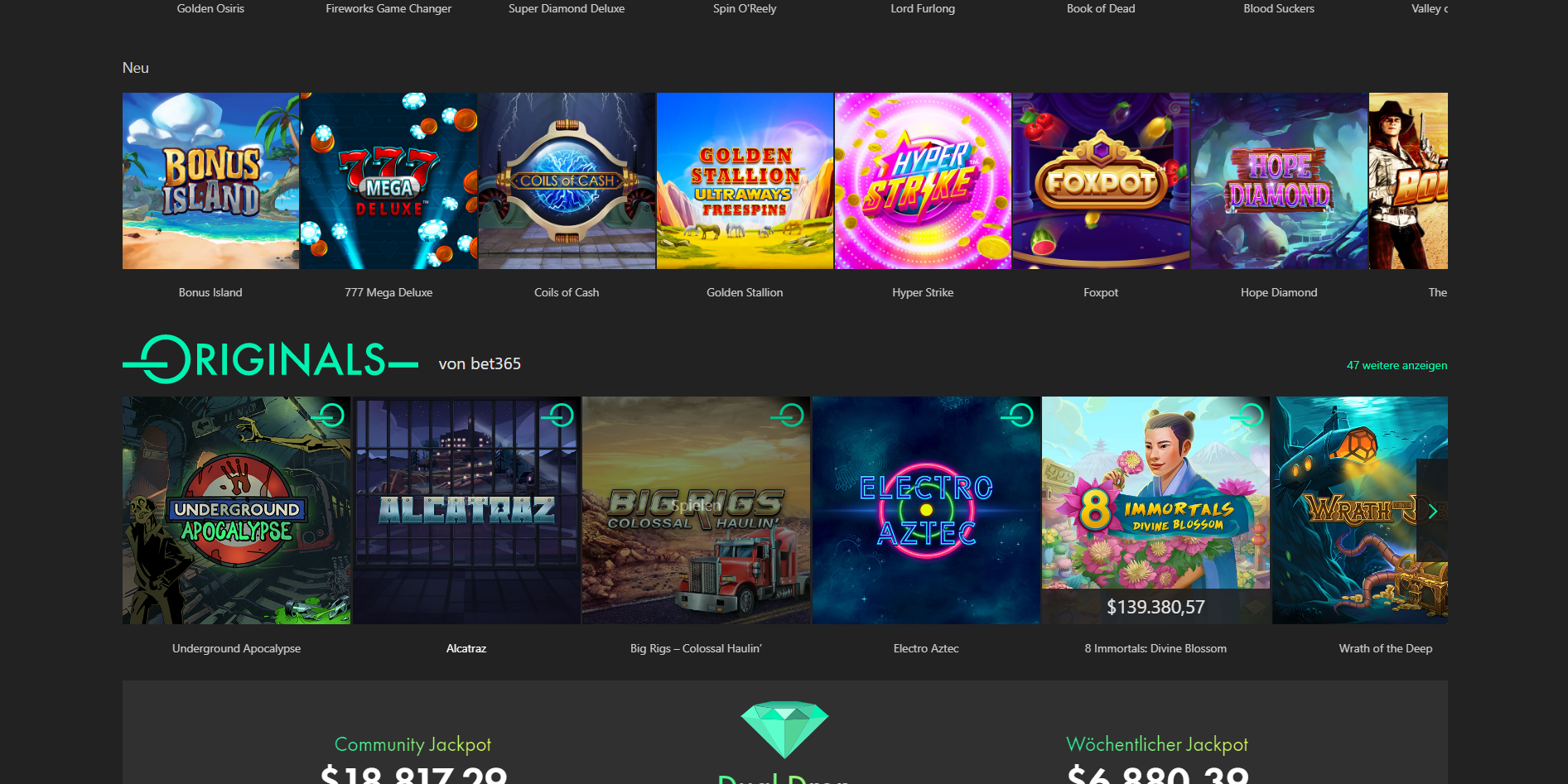 Spieleautomaten kostenlos