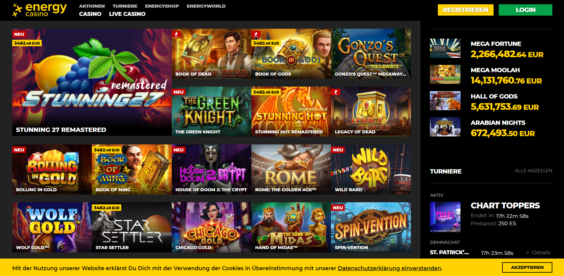 Spieleautomaten kostenlos