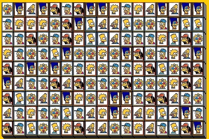 Mahjong Simpsons