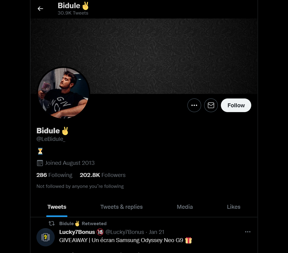 Bidule auf Twitter Bidule auf Twitter