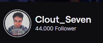 Clout Seven auf Twitch Clout Seven auf Twitch