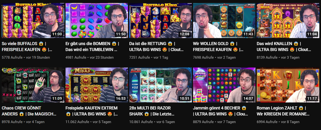 Clout Seven auf YouTube Clout Seven auf YouTube