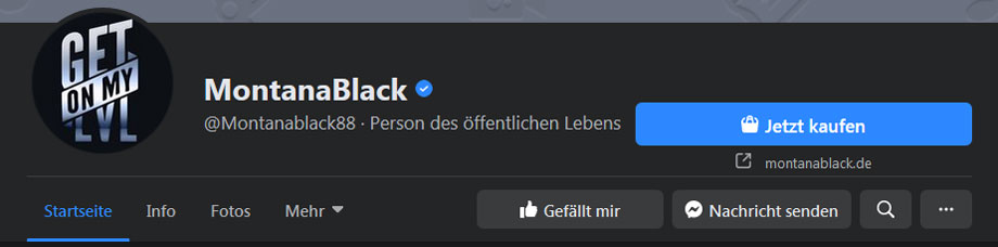MontanaBlack auf Facebook MontanaBlack auf Facebook