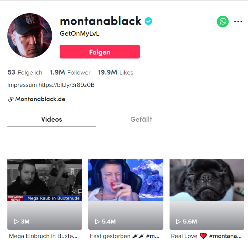 MontanaBlack auf Facebook MontanaBlack auf Facebook