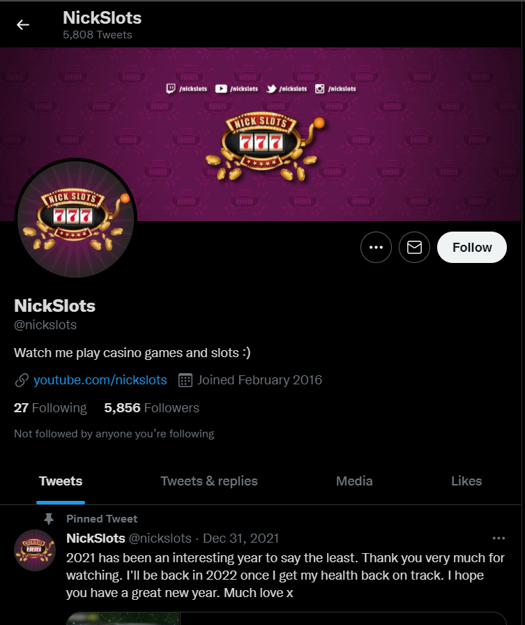 NickSlots auf Twitter NickSlots auf Twitter