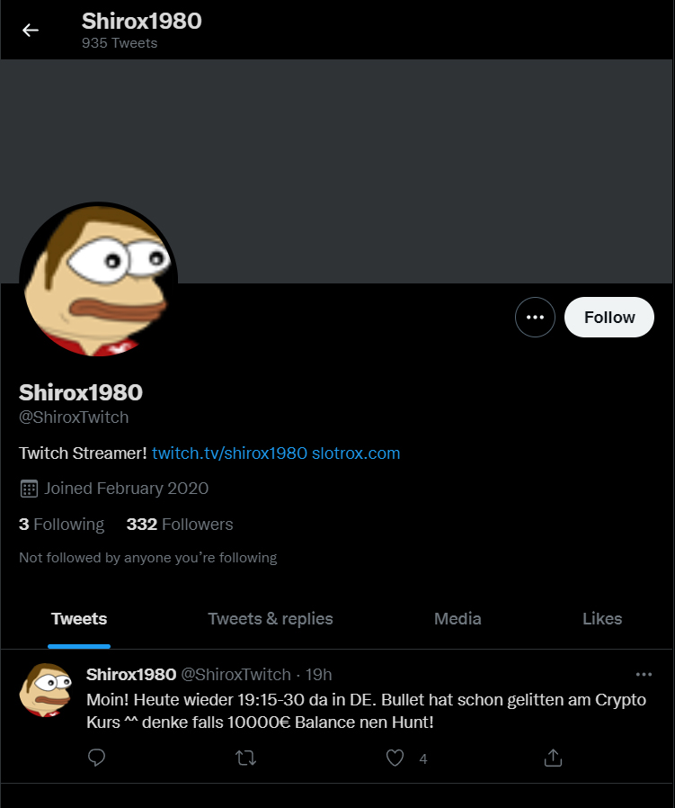 Shirox1980 auf Twitter Shirox1980 auf Twitter