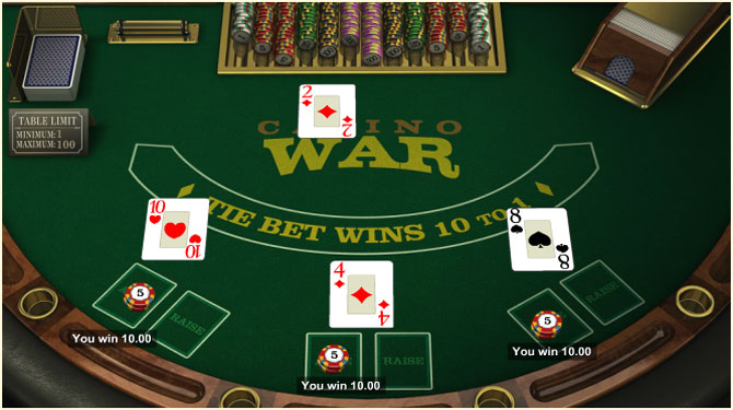 Casino War Spiele